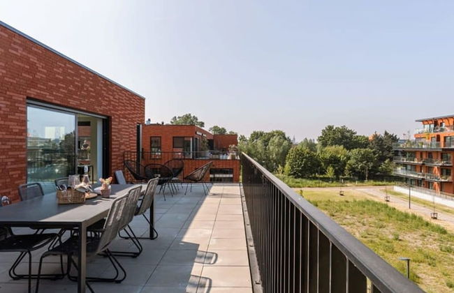 Spacious Apartment With Beautiful Terrace Near Ghent - Foto 14