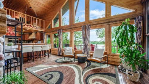 The Hideaway On Little Jay Log Home - Foto 5