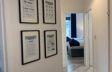 The Retreats 2 Kenfig Hill Pet Friendly 2 Bedroom Flat with King Size bed twin beds and sofa bed sleeps up to 5 people - Foto 19