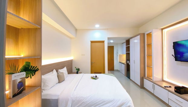 Serene And Strategic Studio Apartment At One Narita Residence - Foto 5, Habitación
