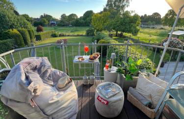 SÜDSEE GLÜCK - Maisonette Deluxe App auf 2 Ebenen - auf der Insel Xanten-Wardt zwischen Südsee-Nordsee - Foto 27