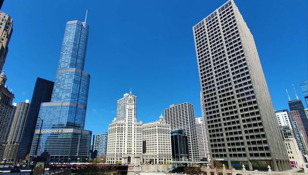 L'iconico skyline di Chicago
