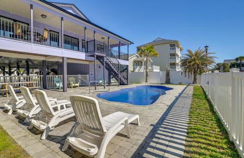 Walk to Surfside Beach Poolside Oasis - Foto 1