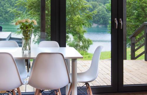 Brama Sanu - z prywatną linią brzegową Jeziora Solińskiego - pomosty - pontony - basen sezonowy - Foto 13