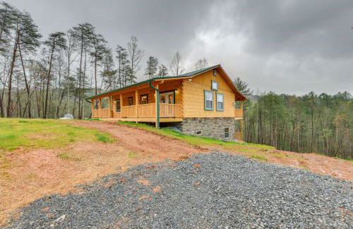 Smoky Mtn Cabin with Hot Tub and Scenic Views - Foto 32