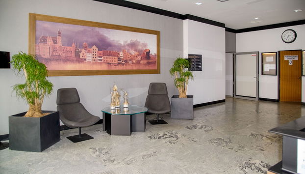 Sala de estar do lobby