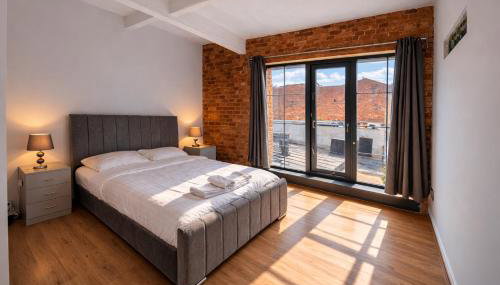 Central Apt Sleeps 6 - Bars, Restaurants & Parking - Foto 2, towels, wardrobe