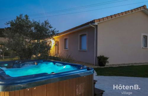 "Les Lièvres" House Air-conditioned Relaxation Oasis with Pool & Jacuzzi - Foto 66