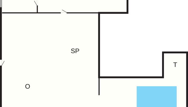 8 Person Holiday Home in Albaek - Foto 2, Planta do andar