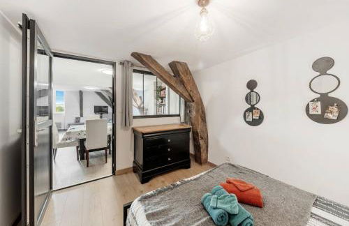 La Tanière de Vidocq - 2 chambres - Centre-Ville - vue Rivière - Foto 12