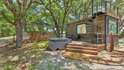 The Tiny 'Tainer - Tiny Container Home w. Hot Tub! - Foto 4