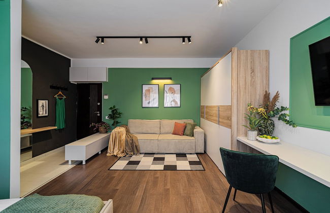 Cismigiu Park Studio - Fresh & Serene Flat with Light-Filled Interiors - Foto 18