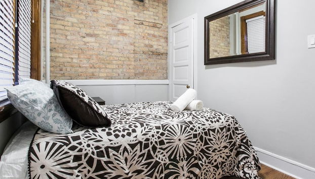 Cozy Depaul 2 Bedroom near Train, University, & Cubs - Foto 3, Zimmer