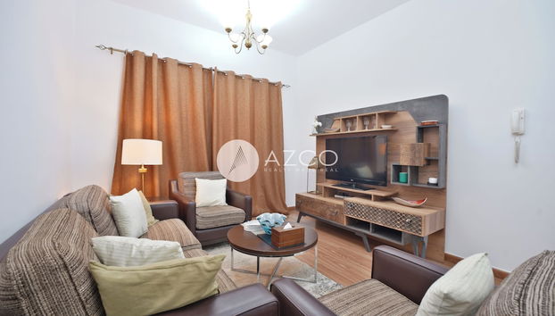 Cozy 1 BHK with City View in JVC by AZCO - Foto 2, Zona de estar del vestíbulo
