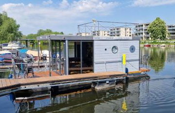 Festliegende Wohnboote Marina Niederhavel - Foto 2