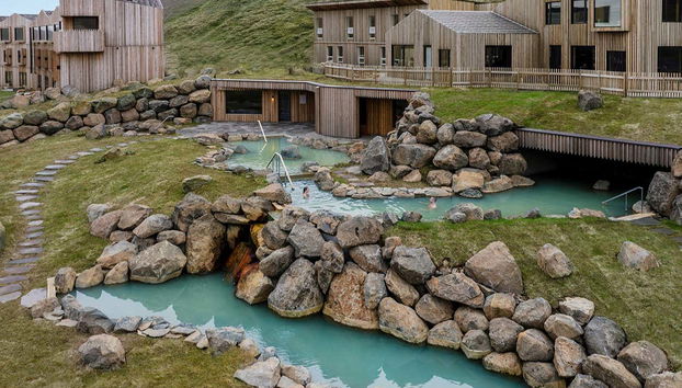 Banhos termais da Islândia