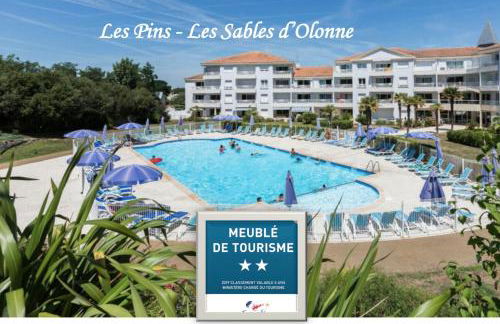 Les Pins - 3 pièces - Vue sur piscine - 600m mer - Les Sables d'Olonne - Foto 1