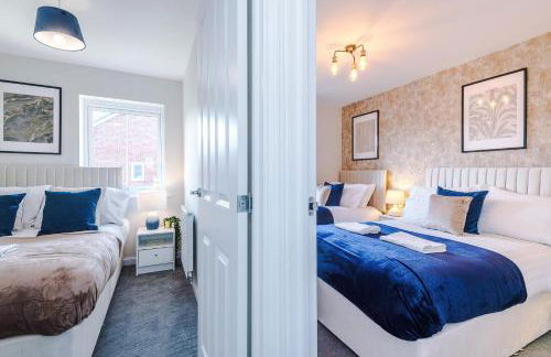 Liverpool-Halewood-Speke - NR Airport & JLR - Sleeps 8 - 5 Beds 1 sofabed 2 Bath Driveway Parking - Docks - Short 2 Long Stays - by Samina, ARZ Stays - Foto 26