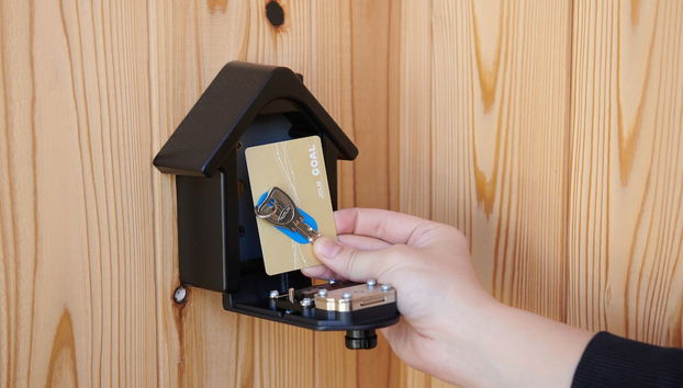 Mostrador de check-in y check-out