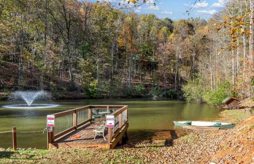 Log Cabin, Lake, Hot Tub, Near Wineries & Hiking - Foto 43