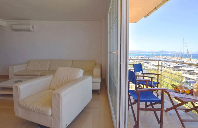 Modern Apartment in Can Picafort Nice View of the Harbor, Near the Beach - Foto 11