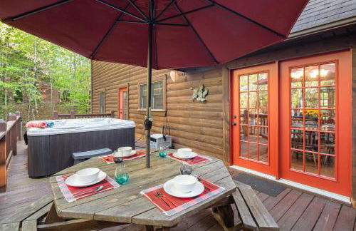 Lake Lure Oasis in the Woods w/ Hot Tub & More! - Foto 22