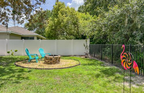 Coastal Cabana in Lakeland with King Bed - Foto 3