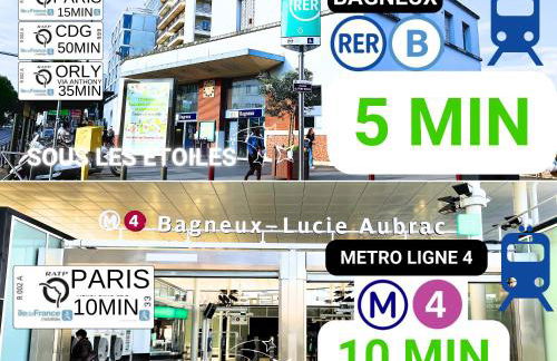 Bagneux Paris RER B Confort Netflix - Foto 23