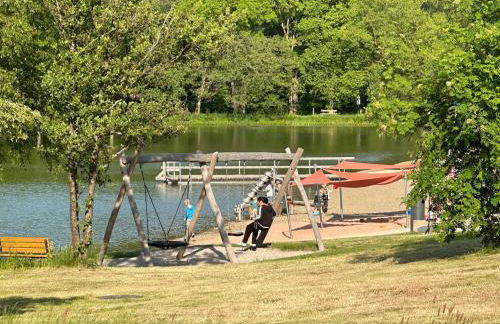 Ferienhaus Frankenwald 80qm unweit vom See in Lichtenberg - Sauna, Klima, Kamin, Garten - Bad Steben - Hof Saale - Foto 37