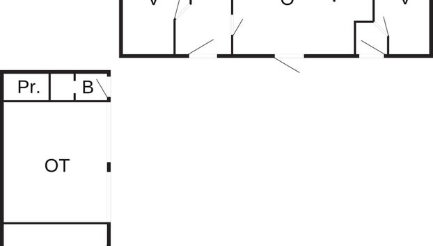 8 Person Holiday Home in Thyholm - Foto 2, Planta do andar