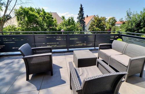 Alsace Appartement à Colmar climatisée garage, parking et terrasse - Foto 27