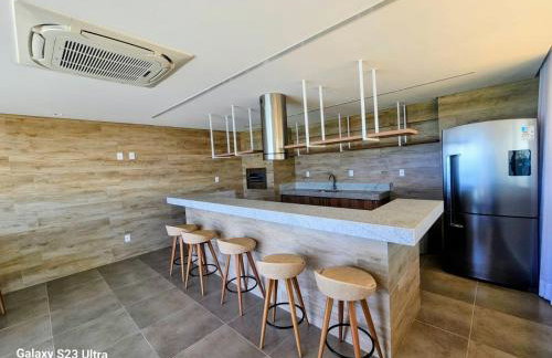 Studio Rooftop em frente ao Mar na Praia de itapua - Foto 31