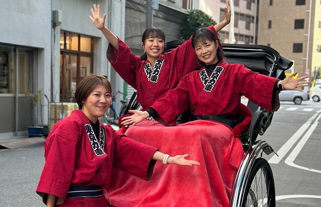 [60 minuti] Tour in risciò intorno ad Asakusa [Conquista completa di Asakusa/Punti di potere] - Foto 5