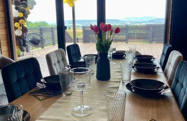 Stodoła Na Kresach - widokowy domek drewniany, całoroczny JACUZZI & SAUNA - Foto 56