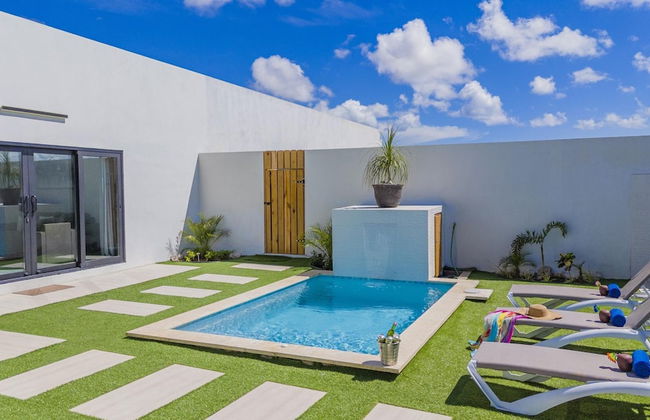 Brand NEW 3BR w Private Pool Walk to Palm Beach - Photo 47