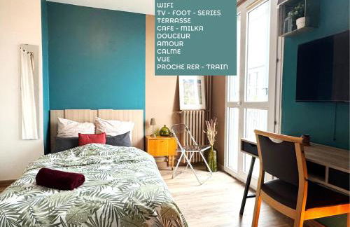 Beau Studio proche de la gare de train - Foto 1