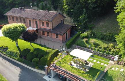 Casa per 6 con AC nel verde del Monferrato, giardino e barbecue - Foto 26