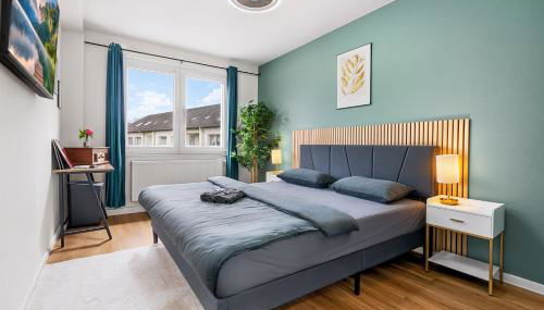 Smart Home - Near Essen, Oberhausen, Bottrop - Perfect for 6 Guests! Balcony - Netflix - Smart TV - Foto 2