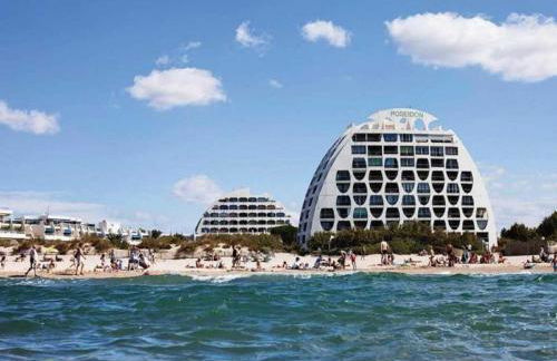 LE CALDERINI APPART - Face PLAGE WIFI et PARK Gratuit CALME - Résid Le Surcouf -TOP PROS SERVICESConciergerie La Grande Motte - Foto 24