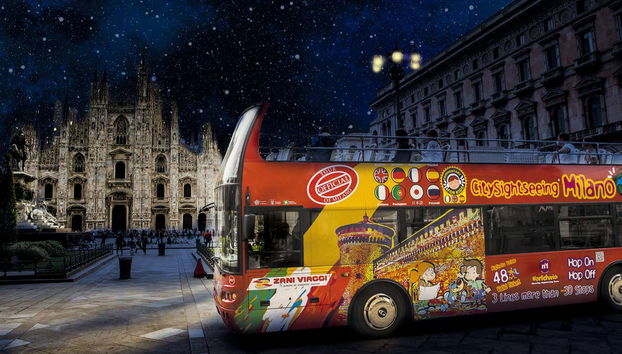 Milano al calar della sera