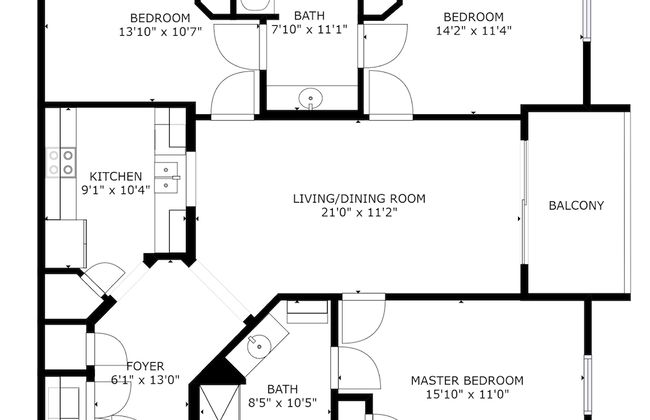 Newly Remodeled Lakeview Penthouse, Near Conv. Ctr - Foto 20