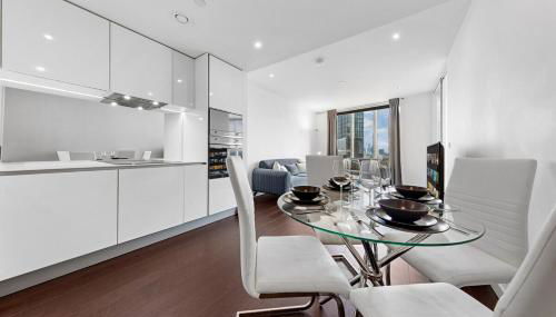 2 BR Apt By Regal Realms Short Lets & Serviced Accommodation London 18th Floor Sky View with Rooftop Access & Gym - Foto 4