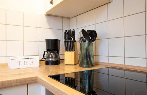 StadtNatur Apartment am Küchwald - 2 SZ mit Balkon, WASCHMASCHINE, Streaming-TV, Badewanne, Arbeitsplatz - Foto 18