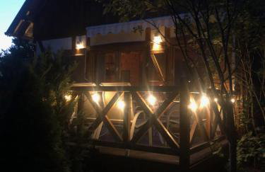 Deluxe Holiday Zdrojowa -Willa typu Alpejskiego w Borach Tucholskich-Całoroczna Balia z jacuzzi-Prywatny las i strumyk -Duża Wiata grillowa - Foto 44