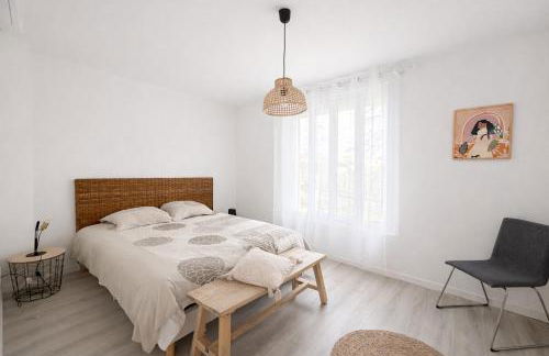 Havre de paix avec piscine & grand jardin 6 pers - Foto 11