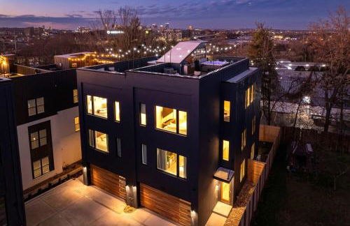 Luxury Hot tub Rooftop Deck Game Room Nashville - Foto 114