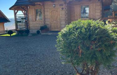 Borowikowe Zacisze drewniane domy z kominkami - Foto 58