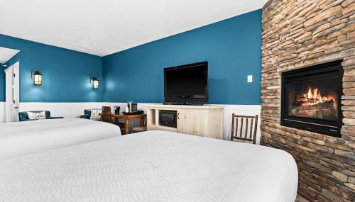 Breathtaking Lake Views Studio, 2 Queen Beds, Fireplace and Heated Indoor and Outdoor Pools - Foto 2