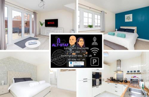 Kirkstall by Alt-Stay Contractor Accommodation - 4 Bed Contractor Home With Parking, Wi-Fi & Full Kitchen - Ideal For Long stays - Foto 1