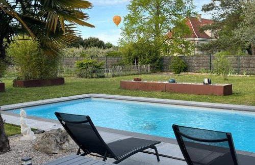 Villa 11 pers Amboise Piscine chauffée & Spa - Foto 31